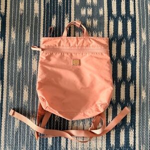 Acne Studios Face Sporty Mini Backpack Pink-Orange